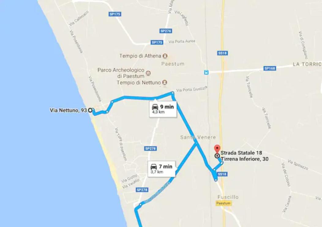 Il Tuffatore B&B Capaccio Екстер'єр фото